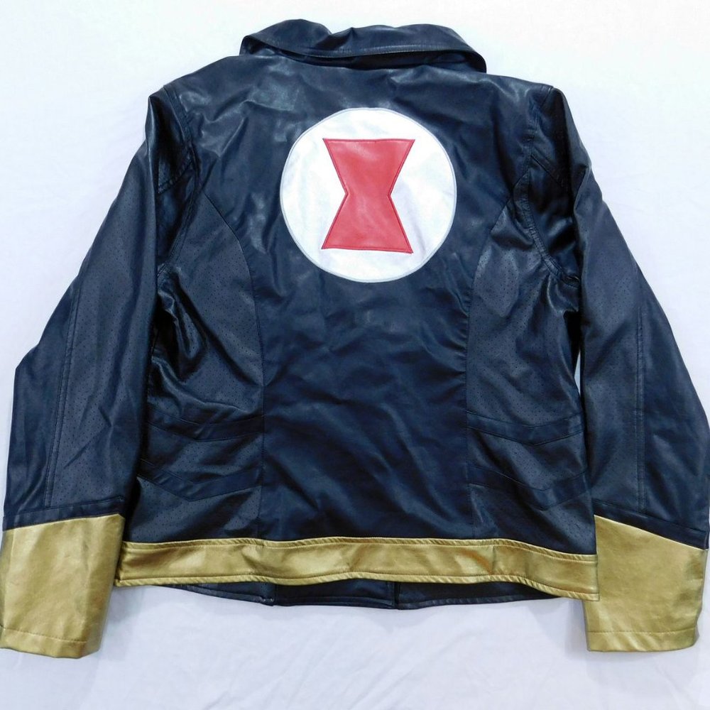 Her Universe Marvel Avengers Black Widow moto jacket top cosplay SIZE 2X